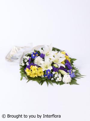 Mixed Flowers in Cellophane