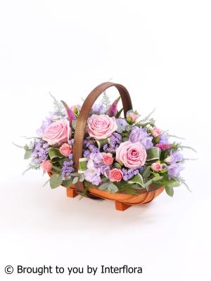 Mixed Basket - Pink and Lilac