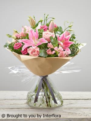 Pink Delight Hand-tied